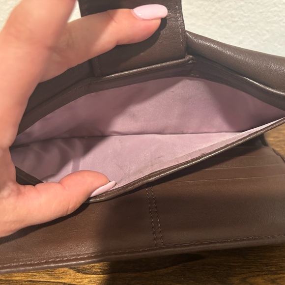 Coach Brown Leather Wallet - Picture 9 of 10
